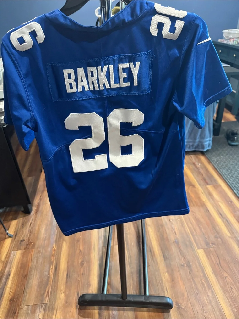 Nike Kids Football Jersey in Royal Blue with White 26